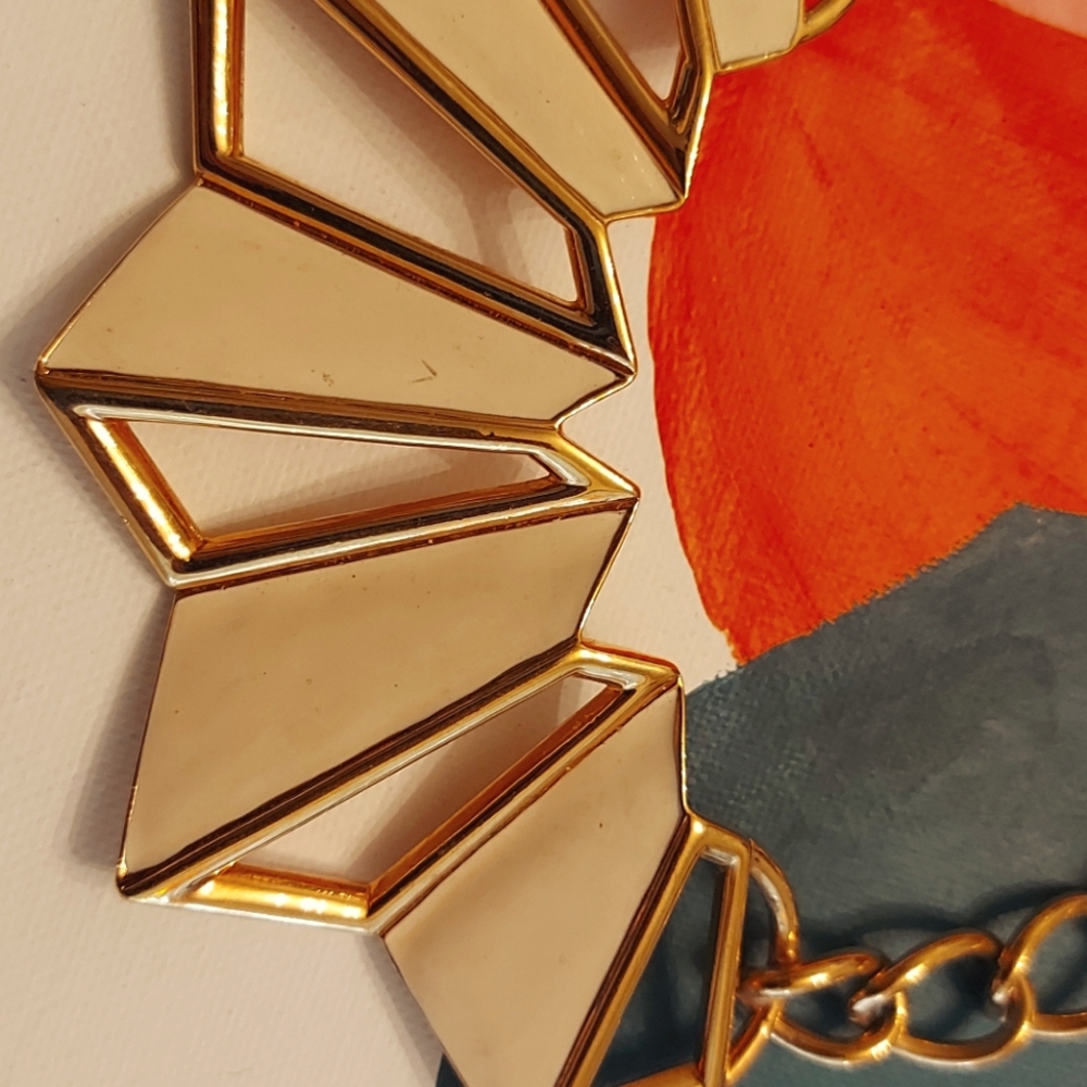 Monet vintage statement necklace